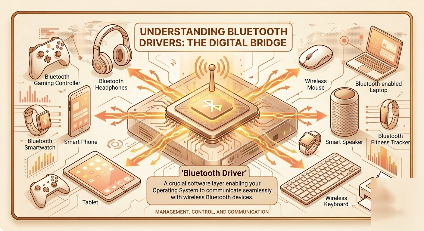 Understanding Bluetooth drivers — the digital bridge to headphones, speakers, mice and more