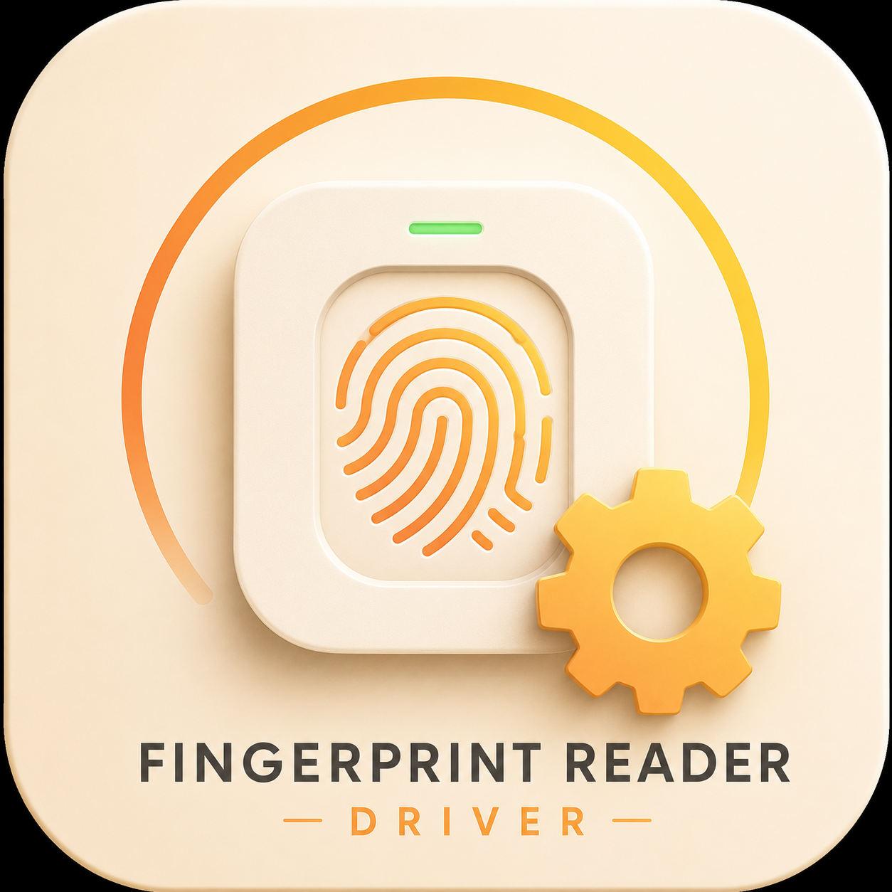 Fingerprint reader driver app icon