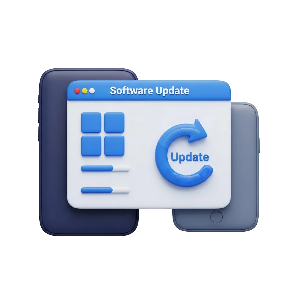 Try your system update tool first
