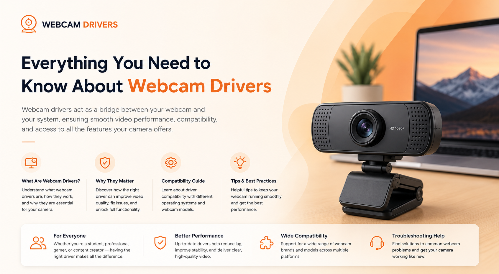 Everything you need to know about webcam drivers: what they are, why they matter and best practices