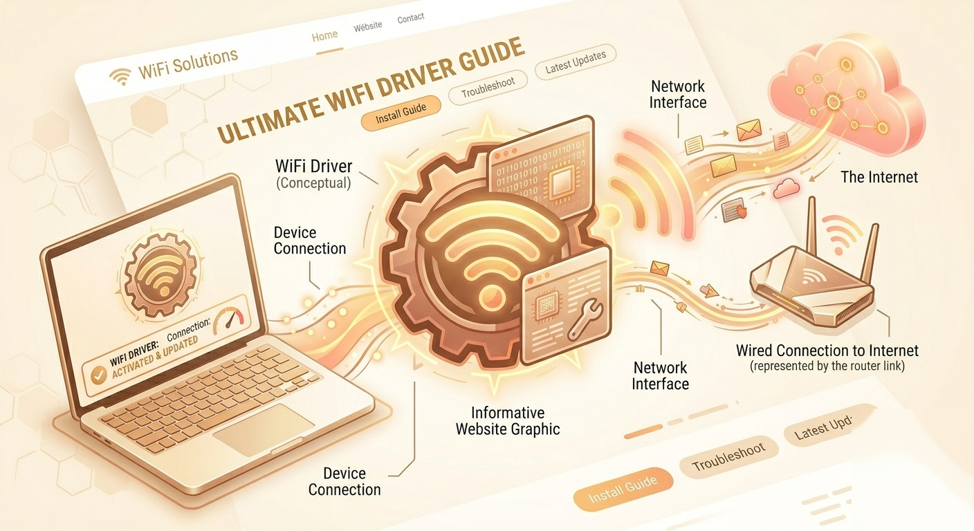 Ultimate Wi-Fi driver guide connecting your device, network interface and the internet